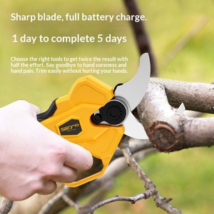 Sécateur Électrique Portatif à Batterie Lithium, Rechargeable, pour Branches Épaisses, Sécateur Professionnel pour Arbres Fruitiers et Hautes Branches - Product Image 5