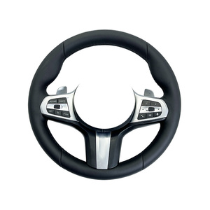 Pour <span class=keywords><strong>BMW</strong></span> Série 1 3 5 F30 F31 F34 E90 <span class=keywords><strong>E46</strong></span> 316i 318i 320i 325i 330i 335i E93 F11 E87 F22 E82 G05 G07 F07 Couverture De <span class=keywords><strong>Volant</strong></span> De Voiture - Product Image 1