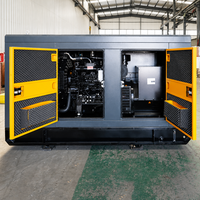 Générateur diesel insonorisé haute efficacité à faible consommation d'huile 80KW 100KVA 230V/240V/380V/400V pour usage industriel