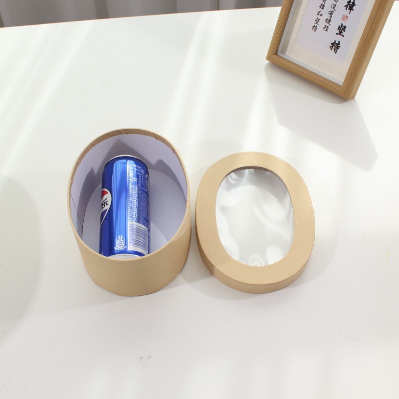 Kraft with Window [19*13.5*7.5cm]