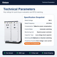 Panneau de condensateurs électriques automatiques pour l'amélioration du facteur de puissance dans les installations industrielles