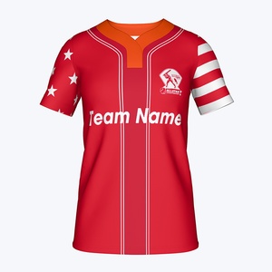 <span class=keywords><strong>Camiseta</strong></span> de Béisbol Bordada al por Mayor, Sublimada con Diseño Personalizado, Lisa, de Alta Calidad, Fabricada en China, para Jóvenes y Mujeres - Product Image 2