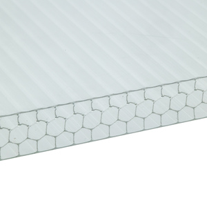 Plaque <span class=keywords><strong>de</strong></span> revêtement mural et <span class=keywords><strong>de</strong></span> plafond en polycarbonate alvéolaire YuNai, revêtement moderne anti-UV, matériau vierge durable, épaisseur 4mm-30mm - Product Image 2
