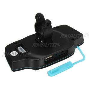 Sistema de Audio para Motocicleta, Altavoces Estéreo, Radio FM, Reproductor de Música MP3, Altavoz con Alarma y Control Remoto para Scooter y ATV - Product Image 4