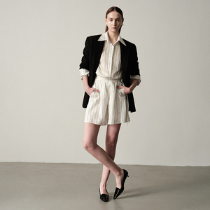 WETKISS 2026 Mocassini Neri in Pelle con Tacco Alto da Donna, Eleganti Décolleté con Tacco a Rocchetto e Punta Quadrata, <span class=keywords><strong>Scarpe</strong></span> da Ufficio per Donna - Product Image 6