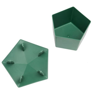 Groene Draagbare 5 Pack Tuin Patio Zeshoek Plastic Ongediertebestrijding Slak Vangt Insecten Reptiel Slak Vanger Val - Product Image 2
