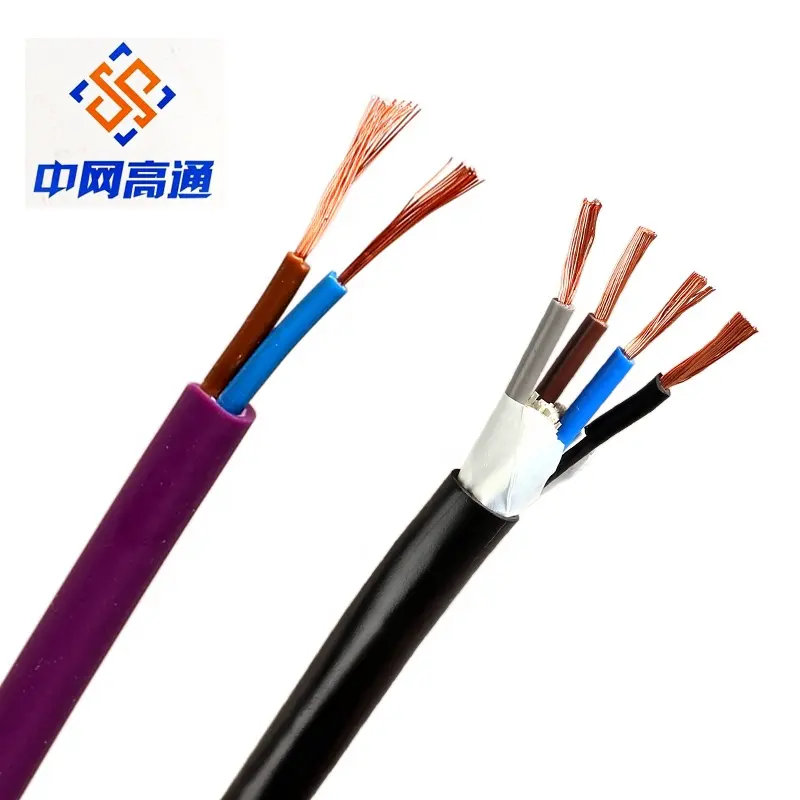 Cable eléctrico de cobre puro, cable flexible de 16 awg