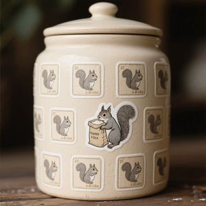 Etiqueta de Papel para Alimentos con Logotipo Personalizado para Pequeños Negocios, Sello para Caja de Pollo Asado, Etiqueta Adhesiva de PVC para Vasos de Restaurante - Product Image 4
