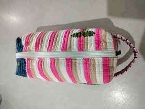 Sac de voyage de luxe fait main, best-seller, pour week-end, en coton imprimé à la main, matelassé, grande capacité, durable, sport, voyage, gym, yoga - Product Image 6