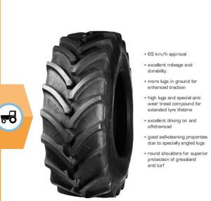 Tractor Tires 13.6x28 13.6-28 Agricultural Tire for Sale - Product Image 2