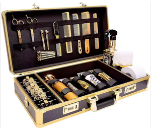 Estuche Profesional para Herramientas de Barbería, Maletín de Transporte de 15.7 Pulgadas con Cerradura de Combinación, Organizador de Herramientas para Peluquería - Product Image 3