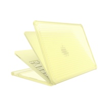 Étui de protection pour ordinateur portable à motif rayé pour MacBook Neo Slim Fit Hard Shell