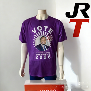 T-shirt Personalizzate per Campagne Politiche Direttamente dalla Fabbrica, 100% Poliestere, per Manifestazioni Elettorali e Promozioni, Logo OEM, Manica Corta, Magliette per il Voto - Product Image 2