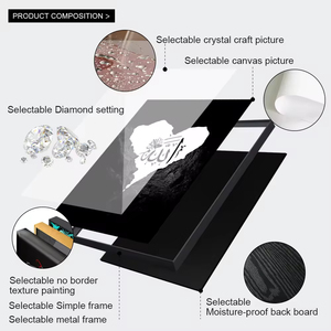 Decorazione decorativa per la casa di porcellana con motivo stampato di lusso Ballerina islamica arabica camera da letto hotel ufficio - Product Image 5