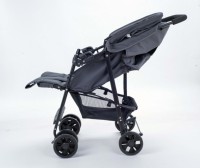 Poussette bébé Coolov légère en lin, cadre en acier inoxydable, respirante, pliable facilement, compacte, portable, pour voyager