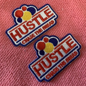 Logo personnalisé étiquette drôle de tissu de broderie, patch de sacs brodés <span class=keywords><strong>appliqué</strong></span> à la chaleur à bas prix - Product Image 1