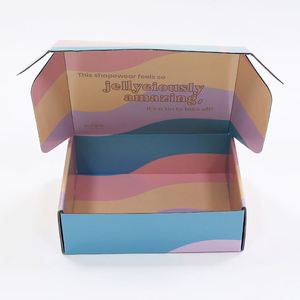 Biodegradable Custom Kraft Corrugated Rigid <b>Boxes</b> for Apparel Shoes <b>Hats</b> & Gifts-Four-Color Printing Handle & Magnetic Closure - Product Image 4
