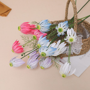 Flores Artificiales de Girasol y Orquídeas Danzantes para Decoración del Hogar, Sala de Estar, Adornos para el Día de San Valentín, Flores para Boda - Product Image 5