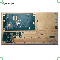 PCBSync Rogers RT/duroid 5880 1.5mm 1oz ENIG Carte de circuit imprimé radar de suivi des débris spatiaux à 10 couches