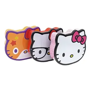 Boîte en fer blanc d'emballage cadeau de bonbons Hello Kitty Cookies créative personnalisée en gros