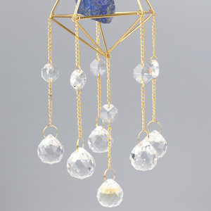 Natural Crystal Crafts Sun Catcher <b>Rainbow</b> Pendant <b>Drops</b> Windows Decor Hanging Crystal Sun Catcher - Product Image 5