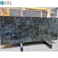 Dalle de granit naturel Lemurian Labrador, granit bleu Labrador pour comptoir, mur, sol et décoration intérieure de luxe