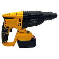Marteau perforateur rotatif sans balais industriel DW, rechargeable au lithium-ion, pour la construction, démolition haute puissance