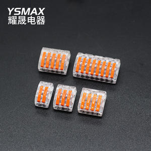 Bloques de terminales Ysmax, diámetro de cable de 1 mm, voltaje de aislamiento de 380 V, para conectores de ingeniería eléctrica - Product Image 3