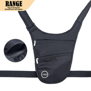 Riñonera 2026 Tipo U Antirrobo, Bolsas <span class=keywords><strong>de</strong></span> Cintura Impermeables con Bolsa Deportiva Oculta <span class=keywords><strong>de</strong></span> Poliéster para Hombres y Mujeres, para Viajes y Ciclismo - Product Image 1