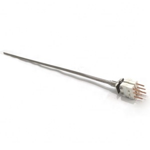 Single Double <strong>Elements</strong> <strong>RTD</strong> PT100 Temperature Sensors with Connectors - Product Image 1