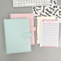 Lots de classeurs budgétaires A5 en gros avec enveloppes de trésorerie, planificateurs de budget et feuilles de suivi des dépenses, autocollants d'étiquettes