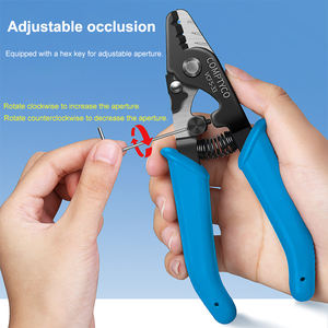 Alicate de Desencapar Fibra Óptica VCFS-33 com 3 Portas, Alicate Miller de Três Portas, Ferramenta de Fibra Óptica FTTH - Product Image 2