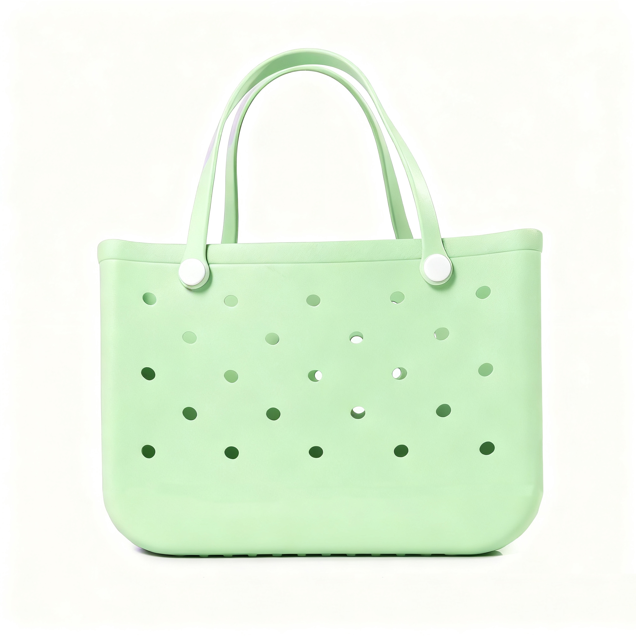 Borsa tote verde chiaro L/XL