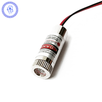 Diode avec pilote pour le positionnement de Machine, Module croisé Laser rouge, focalisable 650nm 5mW 3-5V 1 pièce
