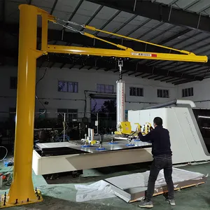 Manufacturers Can Customize 500KG Metal Sheet Vacuum Lift Lifter For Sheet Metal Plate Suction Crane