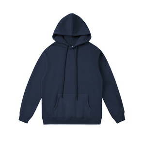 Sudaderas de Forro Polar Grueso de Lujo para Invierno, Mezcla de Poliéster/Algodón de Alta Calidad, Color Personalizado, Logotipo Bordado, con Cuentas, Teñido Liso - Product Image 3
