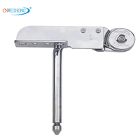 Mecanismo de bisagra manual para reposacabezas de sofá, herraje plegable para muebles, ideal para camas, sofás reclinables y salas de estar.