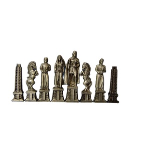 Quân Cờ Kim Loại, Thủ Công Kim Loại Tùy Chỉnh, Điêu Khắc Kim Loại OEM - Product Image 1