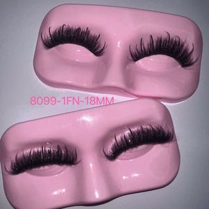 New Phong Cách Bất Chồn Lash 16Mm Để 25Mm Gai Lông Mi Nhà Cung Cấp Hot Bán Dải Lông Mi Trông Giống Như Lông Mi Mở Rộng - Product Image 2