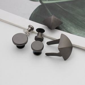 Nolvo העולם מט אקדח שחור 6 גדלים שטוח ראש מסמרות פירמידת מסמרות חגורת בורג עור קרפט מסמרות הרבעה ראש - Product Image 6