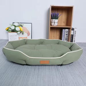 Cama Ortopédica de Espuma Viscoelástica de Lujo Personalizada para Perros, Sofá para Mascotas con Logotipo Personalizado, Cama Rectangular para Perros, Comodidad para Todas las Estaciones, Antideslizante Clásico - Product Image 2