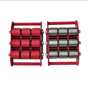 Heavy Duty 3-18 tonnes Chargement Réservoir Chariot Patins à roulettes 33000lbs Crics Manuel Acier Cargo Chariot pour Machines Roller Cargo - Product Image 5