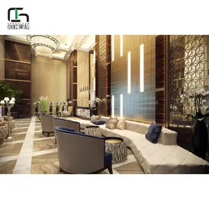 Simple New Design antique 5 star hotel lobby furniture modern furniture