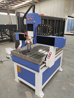 Pequeño Mini enrutador CNC DIY para tallado en madera Metal 2.2kw/3.2kw 6090 Certificado CE RIchauto Control DSP que incluye caja de cambios PLC