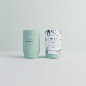 環境配慮型製品 円筒形パッケージ 化粧品容器 シリンダー包装缶 食品箱 お茶 コーヒー ワイン用紙管 - Product Image 6