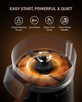 Anbolife OEM 7-in-1 grote opening elektrische salademaker, groentesnijder, -hakselaar en -blender voor kaas en groenten, CE-gecertificeerd.