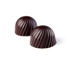 Stampo per cioccolato semisferico a 24 cavità in plastica trasparente per cottura e pasticceria - Product Image 2
