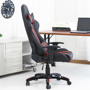 Silla Gamer de Cuero Sintético con Reposabrazos y Patas de Hierro, Plegable, Moderna, de Carreras, Recaro, <span class=keywords><strong>Amg</strong></span>, Marca Privada, con Masaje y Luces LED, Muestra Gratuita - Product Image 4