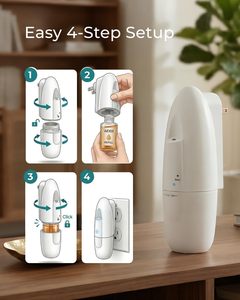 Small Wall Plug in Scent Diffuser Waterless Smart Control for <b>Home</b> Hotel Rooms OEM Aroma Diffuser Manufacturer - Product Image 2