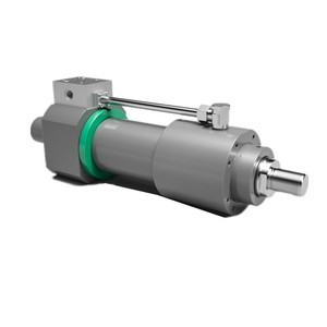 Vérin hydraulique Storz ZBD 1611 4028-MT4-400-RG-22-B1C à montage frontal avec tige de piston en acier chromé dur - Product Image 1